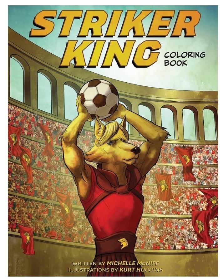 Striker King Coloring Book
